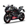 450SRCFMOTO 450SR SOL ALT SAKAL KIRMIZI ORJINAL STICKER TASARIM ETIKET MODELİ