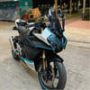 450SRCFMOTO 450SR Sticker Ön Kafa Dörtlü Etiket Modeli Turkuaz