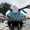 450SRCFMOTO 450SR Sticker Ön Kafa Dörtlü Etiket Modeli Turkuaz
