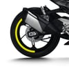 450SRCFMOTO 450SR Yarım Jant Kaplama Sticker Etiket Modeli Neon Sarı
