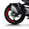 450SRCFMOTO 450SR Yarım Jant Kaplama Sticker Etiket Modeli Kırmızı