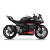 450SRCFMOTO 450SR Yarım Jant Kaplama Sticker Etiket Modeli Metalik Gri