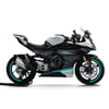 450SRCFMOTO 450SR Yarım Jant Kaplama Sticker Etiket Modeli Kırmızı