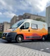KaravanÇöl ve Dağ Tasarımlı Karavan Sticker Etiket