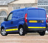Fiat Doblo Ön Yan Kapı ve Arka Kapı Şerit Sticker Etiket Modeli