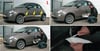 Fiat Doblo Ön Yan Kapı ve Arka Kapı Şerit Sticker Etiket Modeli