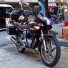 Honda CBF 150 Kırmızı Fırtına Desenli Sticker Etiket Modeli