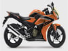 HONDA CBR 250 TURUNCU 2017 Ön Kafa Grenaj Sticker Etiket Modeli