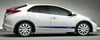 Honda Civic Yan Kapı Yazılı Sticker Etiket Modeli 2