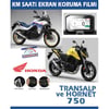Ekran KorumasıHonda Hornet 750 / Transalp 750 Motosiklet Ekran Km Koruyucu