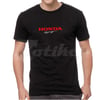 T-ShirtHonda Racing Tasarım Motorcu Tişörtü Beyaz Kırmızı