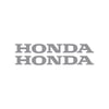 Honda Yazılı Mini Sticker Etiket Modeli