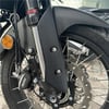 Karbon StickerJAWA RVM TEKKEN500 2024 Ön Çamurluk Yan Karbon Kaplama Sticker Etiket Modeli