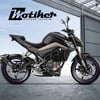Kesiksiz Dış Motosiklet Jant Şerit 