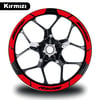 PULSAR RS 200Kırmızı Bajaj Pulsar RS200 Geniş Jant Sticker Etiket Modeli