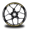 Koyu Sarı Yamaha MT 10 SP Takım Jant Sticker Etiket 