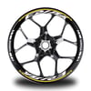 Koyu Sarı Yamaha YZF R3 Takım Jant Sticker Etiket