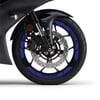 R25Lacivert Yamaha YZF R25 Geniş Jant Sticker Etiket Modeli