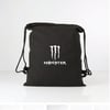 Monster Yazı Ve Logo Baskılı Bez Çanta 