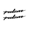 Pulsar Yazılı Sticker Etiket Modeli