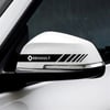 Renault Logo ve Yazılı Ayna Sticker Etiket Modeli