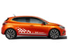 Renault RS Sport Yan Kapı Şerit Sticker Etiket Modeli