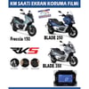Ekran KorumasıRKS Blade 250/350 Freccia 125/150 Motosiklet Ekran Km Koruyucu