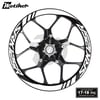 PULSAR NS 200RKS QJMOTOR SRK125R Geniş Jant Sticker Modeli 16'lı Beyaz