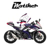 RKSRKS R250 Bmw HP4 Sticker Tasarım Motosiklet Etiket Kaplama Modeli