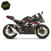 RKSRKS R250 Motosiklet Jant İç ve Dış Set Sticker Etiket Modeli Neon Sarı
