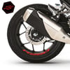 RKSRKS R250 Motosiklet Jant İçi Sticker Etiket Modeli Neon Turuncu