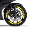 R25Sarı Yamaha YZF R25 Geniş Jant Sticker Etiket Modeli