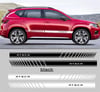 Seat Ateca Yan Kapı Şerit Sticker Etiket Modeli 2