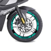 PULSAR RS 200Turkuaz Bajaj Pulsar RS200 Geniş Jant Sticker Etiket Modeli