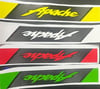 TVS Apache Arka Maşa Sticker Etiket Modeli