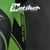 TVS Apache Orjinal Tasarım Sticker Etiket Modeli