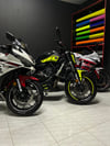 Yamaha MT-07 Neon Sarı Takım Sticker Modeli 2