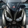XMAX250Yamaha XMAX Sticker Ön Cam Yıldız Etiket Modeli Beyaz