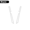 R25Yamaha YZF R25 2019-2024 Ön Kafa Çizgi Sticker Beyaz