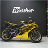 Yamaha YZF R6 Aynalı Chrome Gold Kaplama 