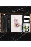 500 ML Cam Matara & Özel Tasarım Defter & Kişiye Özel Beyaz Ayna & Renkli Touch Pen Kalem & Kişiye Ö