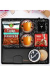 Anneler Gününe Özel Kişiye Özel Cüzdan & İkili Fincan & Çikolata & Tasarım Mum &Türk Kahvesi & Kolye
