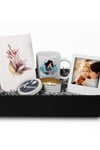 Anneler Gününe Özel Tasarım Defter & Özel Tasarım Kokulu Mum & Özel Tasarım Kupa & Beyaz Fotoğraf Çe