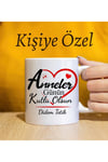 Anneler Gününe Özel Tasarımlı Defter & Özel Tasarım Kokulu Mum & Özel Tasarım Kupa & Fotoğraf Çerçev