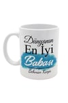 Babalar Gününe Kişiye Özel Tasarım Çelik Termos & Defter & Deri Kılıflı Kalem & Kupa & Kartvizitlik