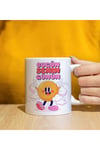 Kişiye Özel Beyaz Çelik Termos & Taba Rengi Defter & Tasarım Kupa & Beyaz Ayna Hediye Seti