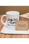 Kişiye Özel Squid Game Tasarımlı Kupa & Davet Kartı Seti