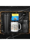 Öğretmenler Gününe Özel 500 Ml Çelik Termos & Tasarım Kupa & French Press & Godiva Çikolata