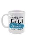 Öğretmenler Gününe Özel Kupa & Defter & Deri Kılıflı Kalem & Hasır Kordon Saat