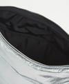 Wouf Omuz Çantası Large Crossbody Bag Quilted Line Silver_WSQ240039